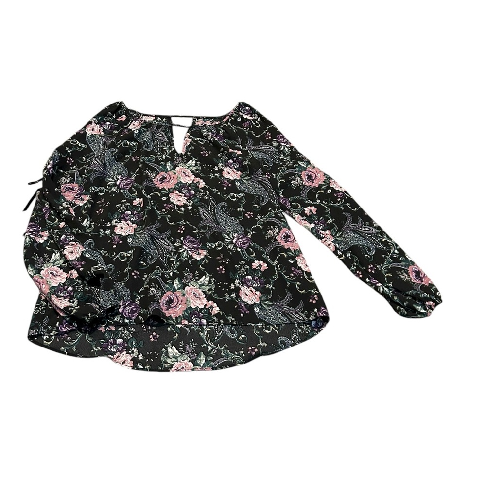 A BYER floral blouse